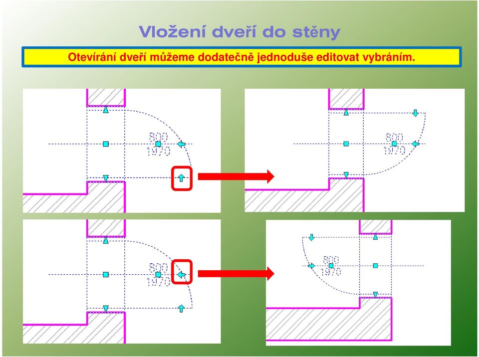 dveří můžeme