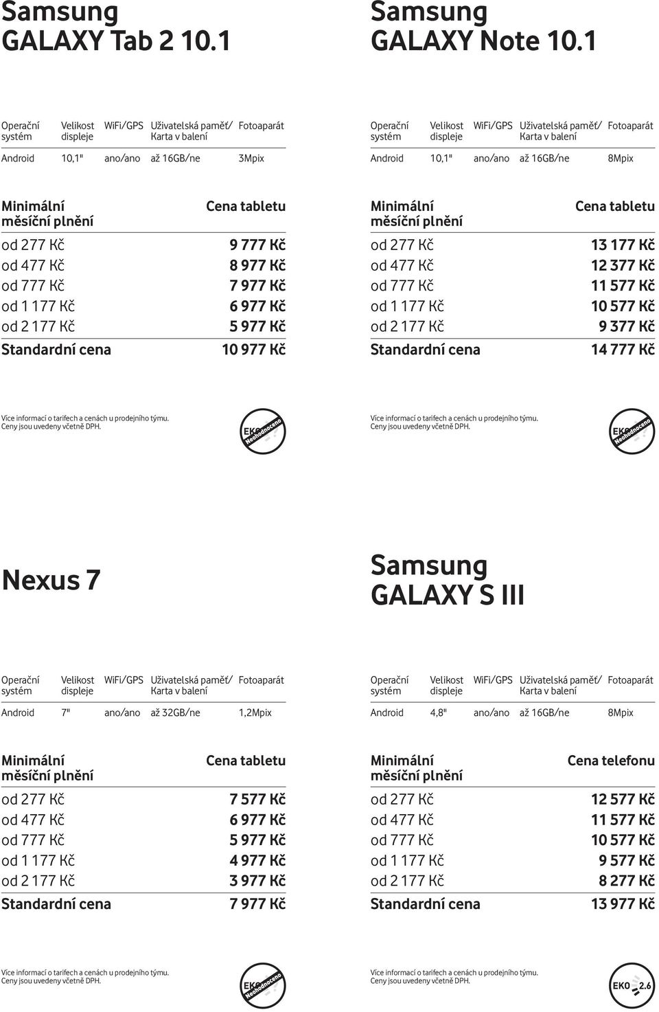 8 97 7 97 6 97 5 97 10 97 13 17 12 37 11 57 10 57 9 37 14 77 Nexus 7 GALAXY S III