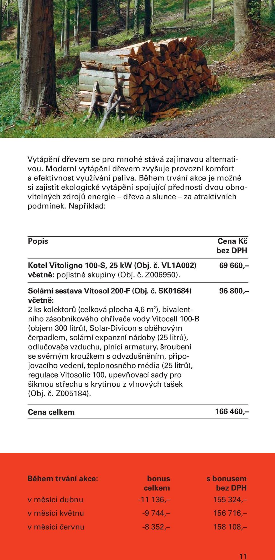 Například: Popis Kotel Vitoligno 100-S, 25 kw (Obj. č.