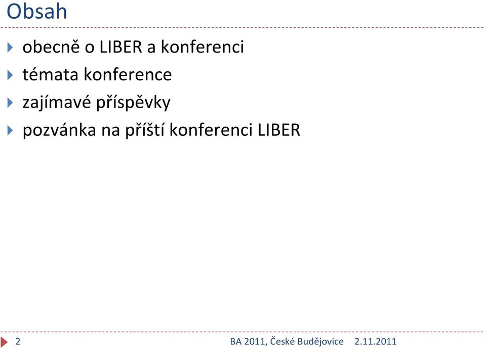konference zajímavé