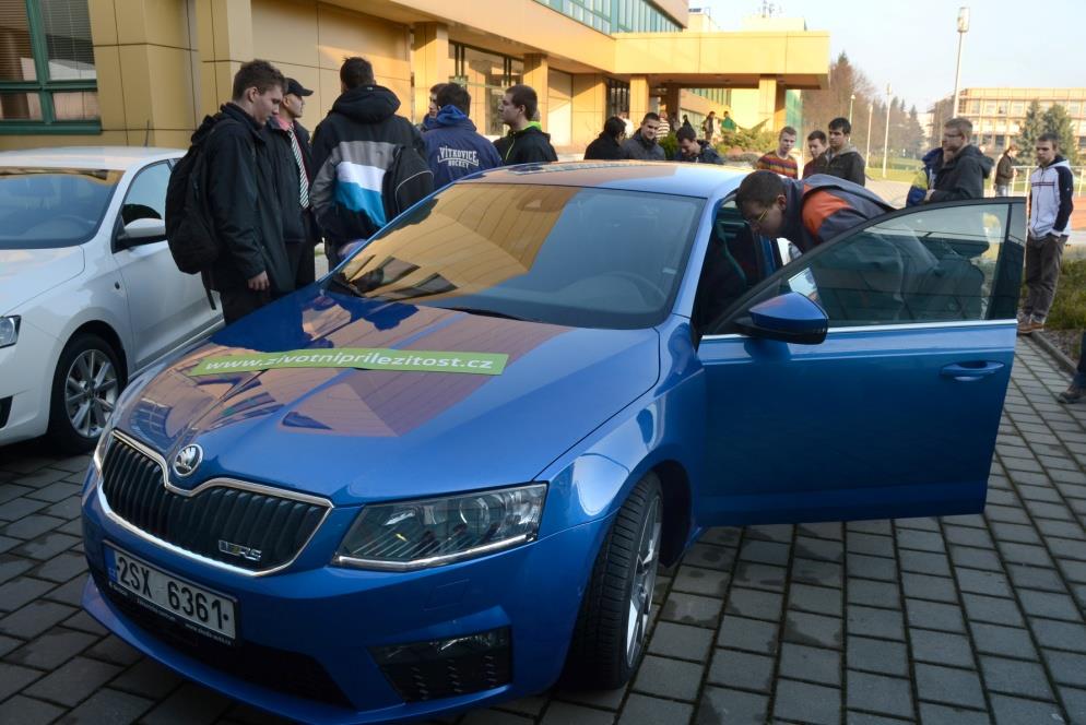 Popularizace technických oborů Den otevřených dveří Škoda Days Zapojení do projektů popularizace