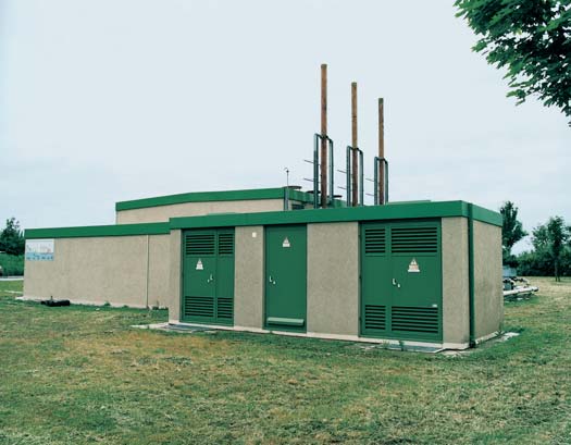 Malá elektrárna na skládkový plyn Malá elektrárna na skládkový plyn byla vybudována v roce 1993 na skládce v Gerolsheim-Frankental.