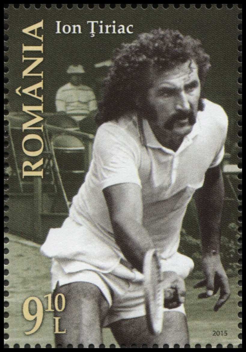 Hrabě Dracula na známkách Rumunska 16.10.2015 byla na poštovních známkách Rumunska představena velká hvězda rumunského sportu, Ion Tiriac.