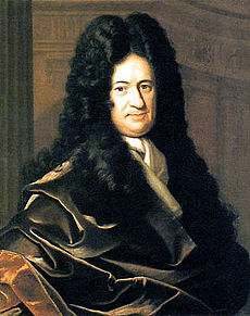 Gottfried Wilhelm von Leibniz (16461716) portrét od Bernharda
