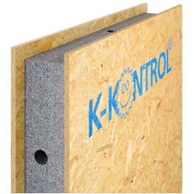 Panel K-KONTROL neo Konstrukční izolovaný panel (SIP) pro svislé, vodorovné a střešní stavební konstrukce. Provedení bez elektroinstalačních kanálů.