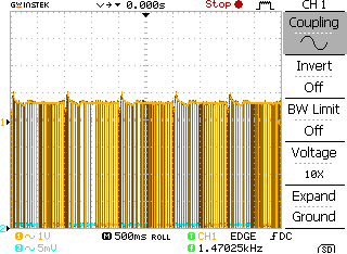 Obrázek 58: Kmitočtová modulace EKG. 5.6.