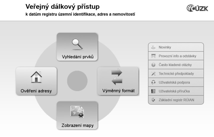 Projekt Vybudování Registru územní identifikace, adres a nemovitostí a modernizace Informačního systému katastru nemovitostí ČÚZK je spolufinancován z prostředků Evropské unie, Evropského fondu pro