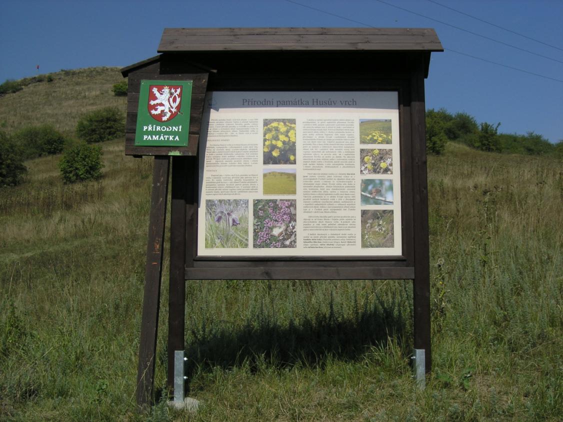 PLÁN PÉČE O PŘÍRODNÍ PAMÁTKU HUSŮV VRCH na období