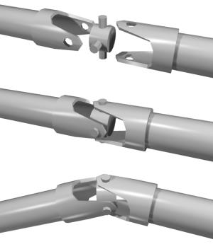 Příloha č. 6: Spojení mezi extracelulární matrix a jádrem buňky na molekulární úrovni (převzato z Wang et al.