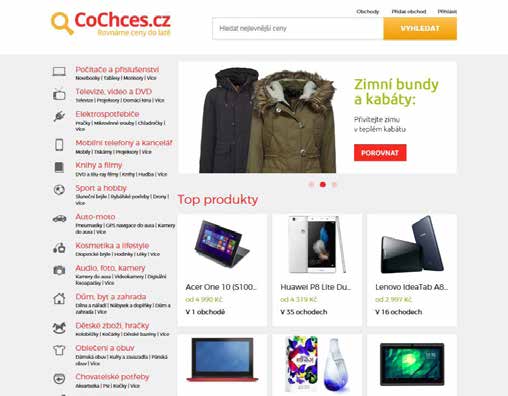 Online www.cochces.cz cochceš.cz Srovnání cen produktů šetří čas i peníze.