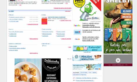 ONLINE Standardní formáty komerční sdělení 60 x 40 + 75 znaků specifikace: Maximální datová velikost