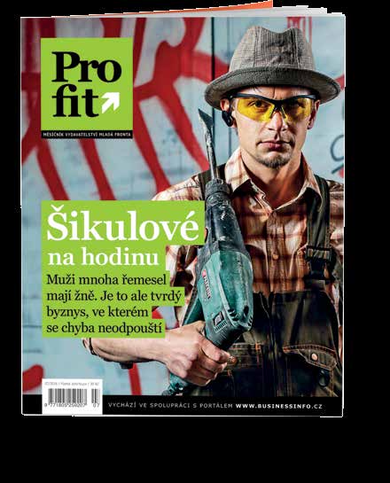Euro Měsíčník pro obchod a finance www.profit.cz Profit je nejstarším ekonomickým magazínem v ČR, vychází od roku 1990.