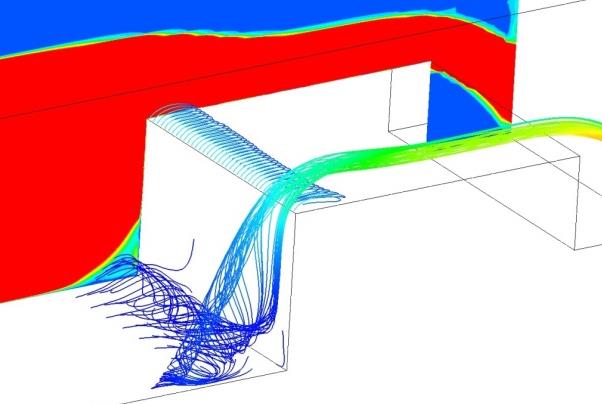 simulovat s pomocí SST modelu turbulence (Obr. 4.