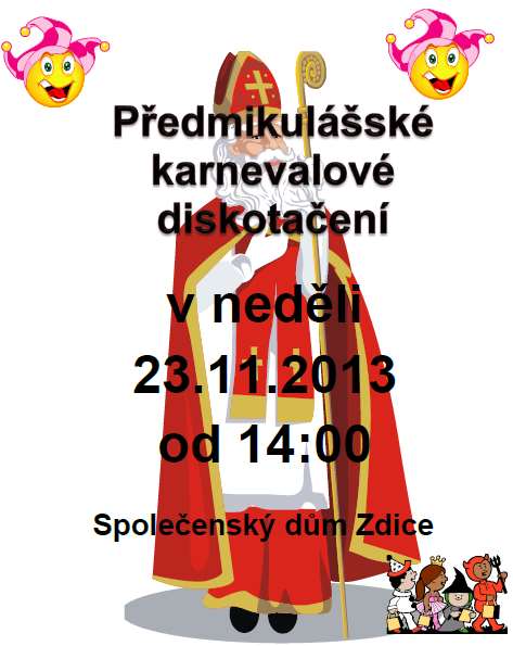 5. 11. 19.30 hod. Divadlo Sborovna Fotogalerie 6. 11. 17.00 hod. Rozsviťte podzim s lampiony 8. 9. 11. 2014 Výstava koček 10.