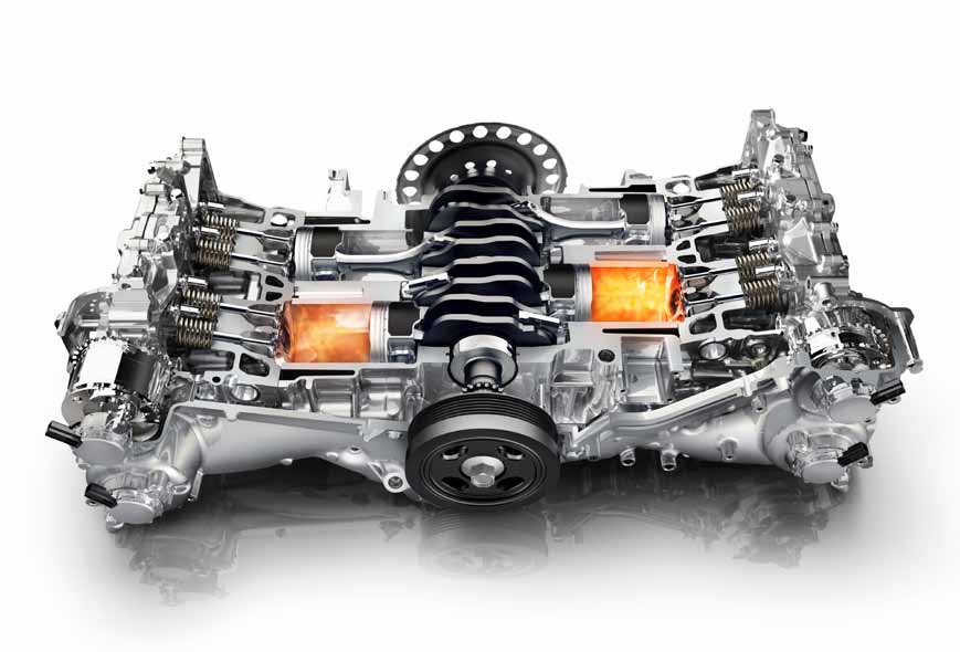 Vyťaží maximum z každého litra. Čo je vnútri: Motor SUBARU BOXER kombinuje pre značku typickú horizontálnu konštrukciu s technickou vyspelosťou a efektívnosťou. http://bit.