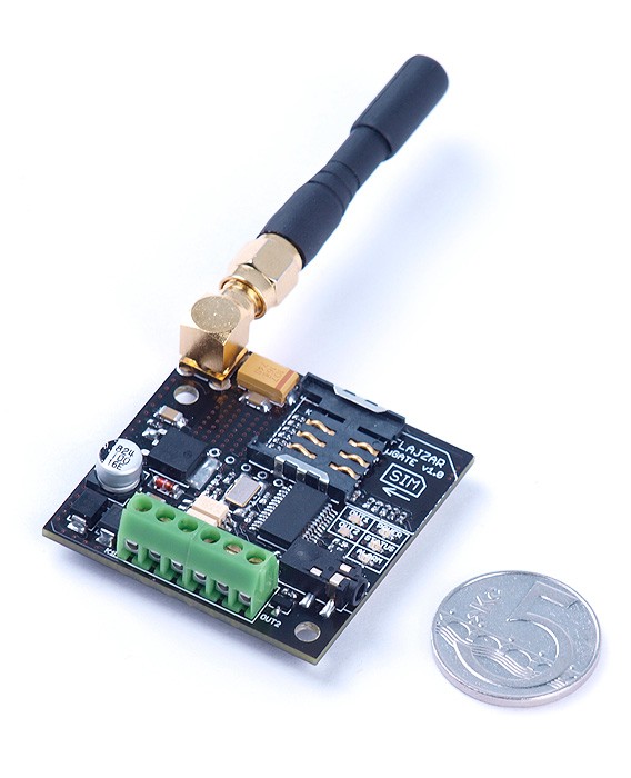 μgate (microgate) miniaturní GSM komunikátor návod aktualizován 18.12.2009 uživatelský návod pro verzi firmware 1.05, hw verze 1.