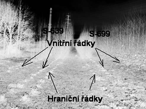 Tab. 6 Růstové parametry klonů topolů a vrb dosažené v plantáži Dalovicích v jednotlivých sklizňových blocích (A, B, C) v roce 2009 Klon Blok Příp. D 1,0 (mm) s Příp. V max (m) s Příp.