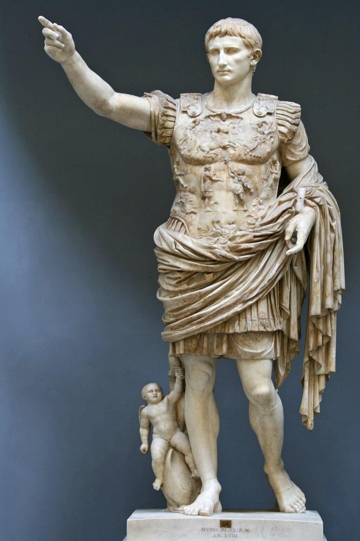 Octavianus Augustus 1) Socha Octaviana