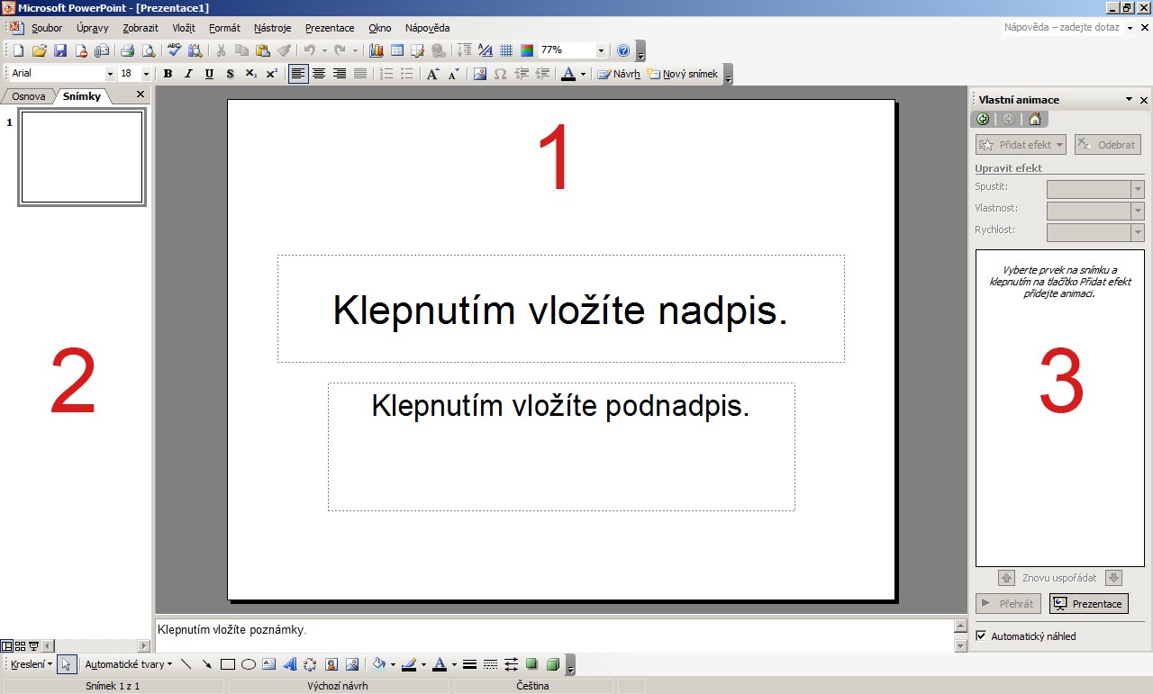 Obr. 1: Pracovní prostředí programu Microsoft PowerPoint Corel VideoStudio VideoStudio, jehož původním autorem byla firma Ulead, je nástroj určený pro střih a následnou editaci videí.
