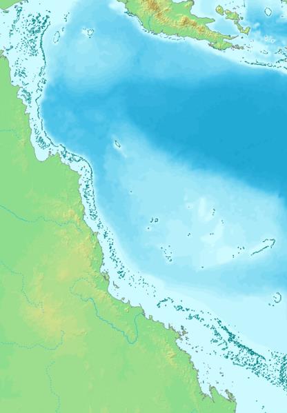 Veľká koralová bariéra najväčšia sústava koralových útesov a ostrovčekov na Zemi dlhá okolo 2 000 km, široká