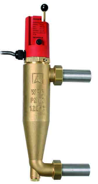 Pojistka proti nedostatku vody WMS-WP6 mechanická Příklad montáže Schéma zapojení Schéma elektrického zapojení WP 6 modrá Houkačka AC 230 V L AC 230 V N SL Odbočná krabice hnědá černá zelenožlutá