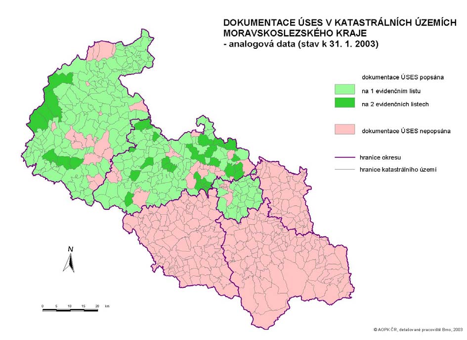 Naplňování metadatového informačního systému Pracovníci odboru informatiky detašovaného pracoviště AOPK v Brně přistoupili po dokončení procesu shromažďování k validizaci dat obsažených v evidenčních