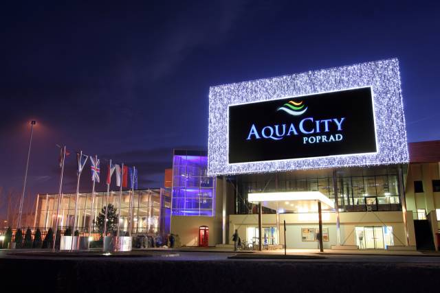 Vitajte v AquaCity Poprad Súčasné environmentálne rezorty