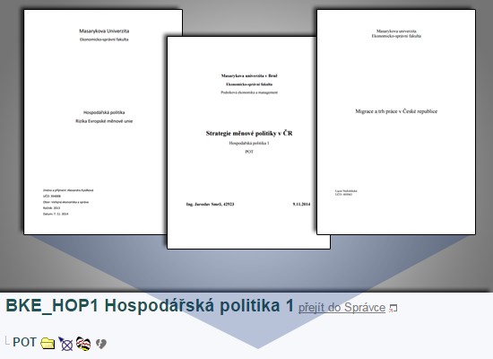 Hospodářská politika 1 Ing Aleš Franc, PhD http://elportalcz/katalog/esf/bke_hop1 E-learning je v předmětu zastoupen několika agendami Interaktivní osnova předmětu představuje průvodce semestrem