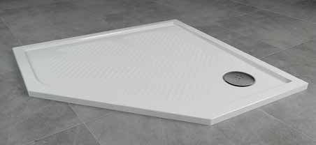 Sprchové vaničky z litého mramoru MARBLEMATE SPRCHOVÝCH VANIČEK ZÁRUKA 5 L E T WMA - sifon v rohu vaničky: rozměry 800x1000 a 800x1200 mm WMA - sifon ve