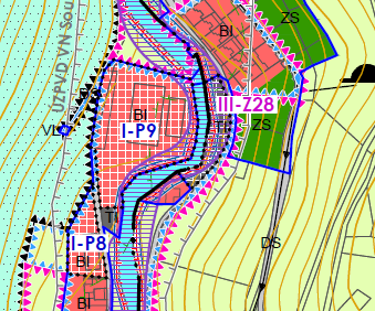 12.3 I-P9 Plochy bydlení v rodinných domech městské a příměstské (BI) 12.3.1 Charakteristika lokality Plocha, která je lokalizována v severní části zastavěného úz