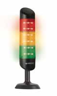 690 LED signalizační sloupek VarioSIGN LED Signal Tower VarioSIGN Signalizační sloupky kompaktní Signal Towers pre-assembled 62x220x90 85 db 695 LED signalizační sloupek CleanSIGN, montáž na stěnu