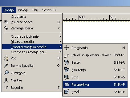 7.3. Spreminjanje perspektive plasti oziroma izbora Pri fotografiranju visokih objektov, se pojavi kot posledico perspektive popačenje geometrije objektov.