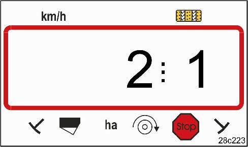 16 7.2 Režim 2 V režimu 2 musíte navolit počet senzorů znamenáků na stroji v kódované podobě.