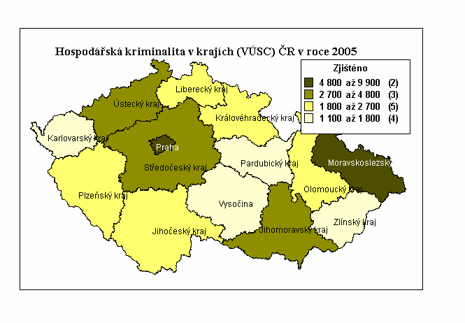 2.2.2 Hospodářská kriminalita I. Vývoj a charakteristika Kriminální statistika Počet zjištěných trestných činů 43.882 (+31,1 %) Počet stíhaných a vyšetřovaných osob 28.