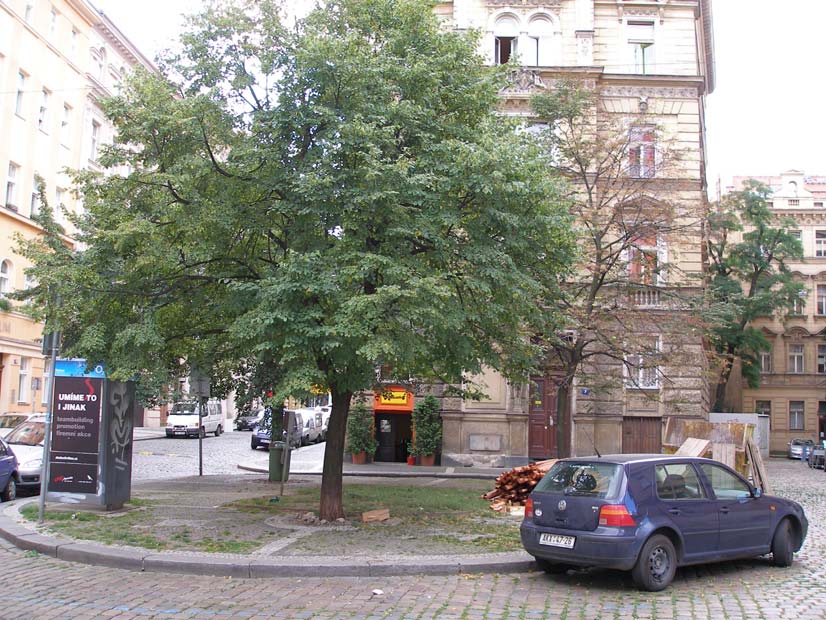 Obrázek 54: Ulice Pštrossova za
