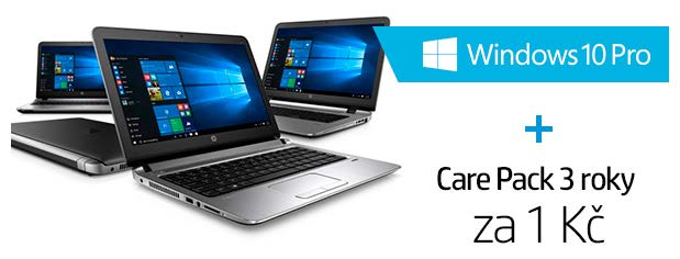 3 roky on-site za 1 Kč 1.11. 2016 až 30.11. 2016 K vybraným stolním PC a AIO řady 400 s procesorem i5 a i7 rozšíření záruky na 3 roky on-site (zásah v místě instalace) za 1 Kč.