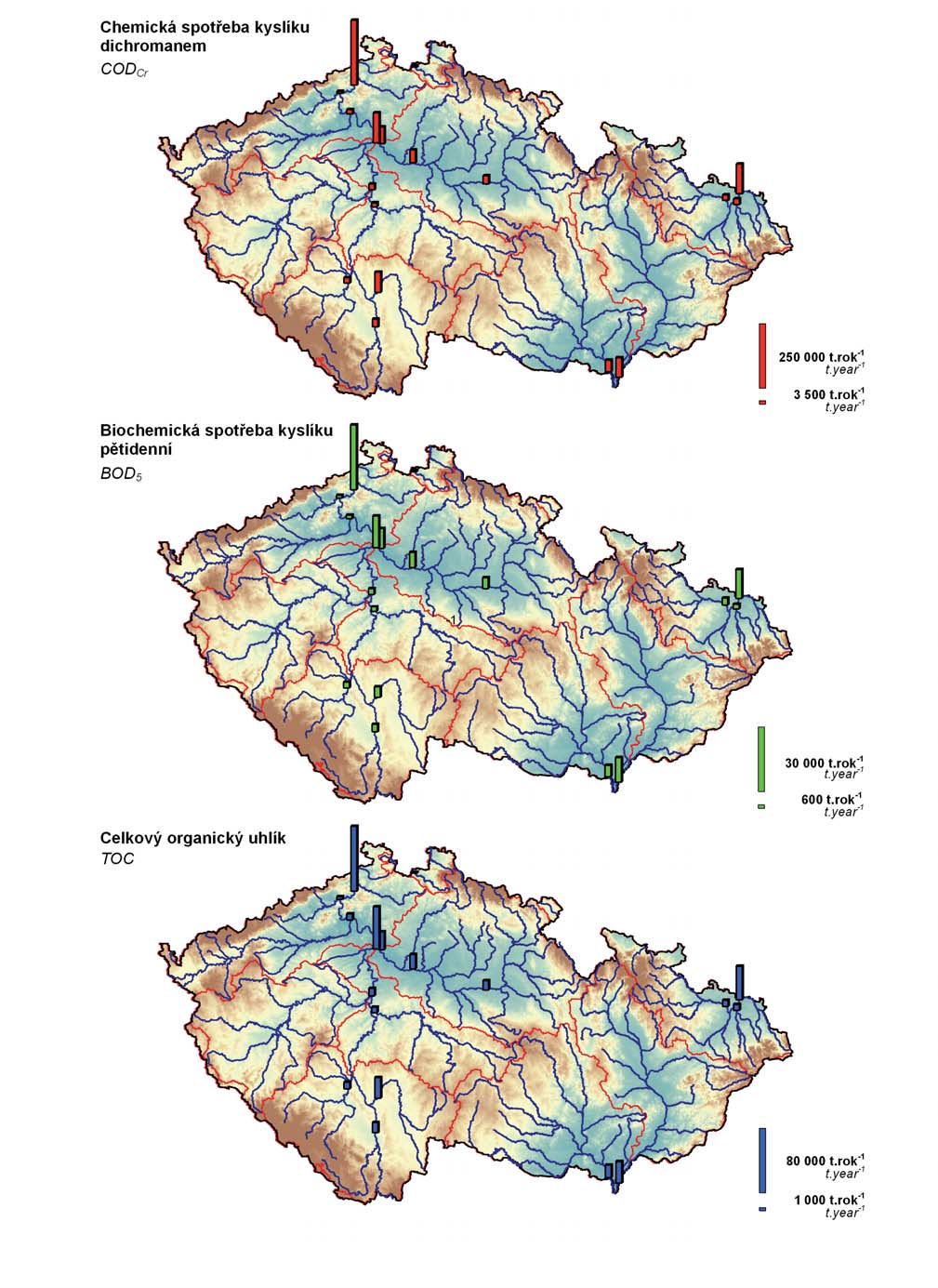 HYDROLOGICKÁ ROČENKA ČESKÉ REPUBLIKY 21 113 Mapa III.