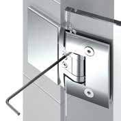PONTERE KÝVNY PÁNT, SKLO-SKLO 135 PONTERE KÝVNY PÁNT, SKLO-SKLO 90 8402 8410 obojstranné otváranie 90 nastaviteľný nulový bod kyv v oboch smeroch 90 v závislosti na tesniacom profile hrúbka skla 8 /