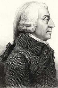 Adam Smith: Bohatství národů Adam Smith (1723-1790) zakladatel moderní ekonomie Pojednání o podstatě a původu bohatství národů (1776) teorie spontánního řádu