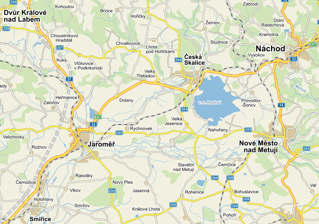 Jaroměř je východočeské město, ležící 17 km severovýchodně od Hradce Králové na soutoku řek Labe, Úpy a Metuje v nadmořské výšce 254 m. Má rozlohu 23,95 km² a žije zde přes 12 tisíc obyvatel.