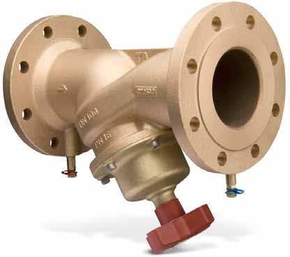Vyvažovací ventily STAF-R Vyvažovací ventily PN (DN -0) Bronz Udržování tlaku & Kvalita vody Vyvažování & Regulace Termostatická regulace ENGINEERING ADVANTAGE Přírubový vyvažovací ventil v bronzovém