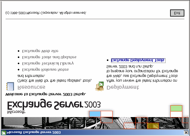 2. Instalace serveru Exchange 2003 2.1 Exchange Server Deployment Tools Exchange 2003 s sebou přináší sadu nástrojů zvaných Exchange Server Deployment Tools.