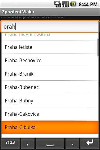 Nedostatky Nechtěné smazání výrazu pro vyhledávání Intuitivní/nechtěné zmačknutí tlačítka reset po zadání výrazu pro hledání a nutnost nového zadávání.