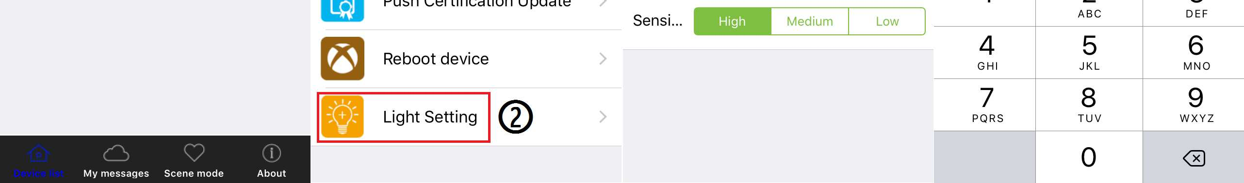 7. Hlavní funkce, úvod do nastavení APP 7.1 