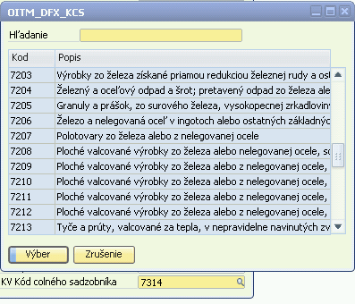 3. Nastavenie colných nomenklatúr pre tovary podľa 69 ods. 12 písm.