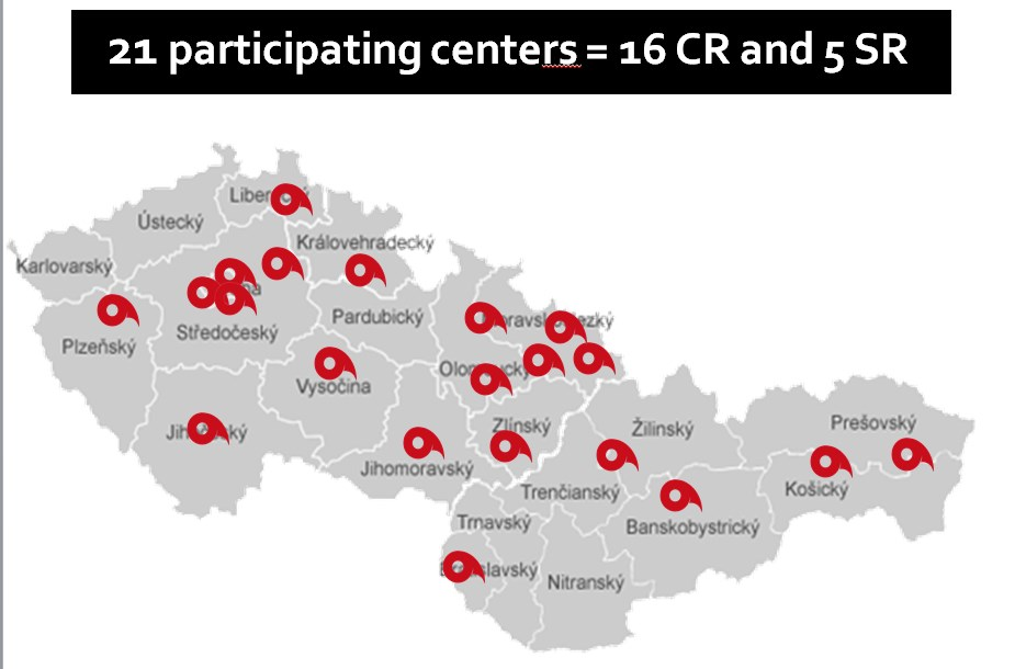 RMG Registry of Monoclonal Gammopathies Aktuální stav k 27. dubnu 2014 = 8,5 % ČR: 3.348 MM a 1.