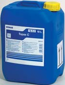 SPECIÁLNÍ PŘÍPRAVKY PRO SANITACI KUCHYNÍ Guardian Blitz dříve Blitz Ultra Somat Tauchreiniger Strip-A-Way Special dříve Diapur Práškový prostředek pro základní čištění nádobí v průmyslových myčkách.