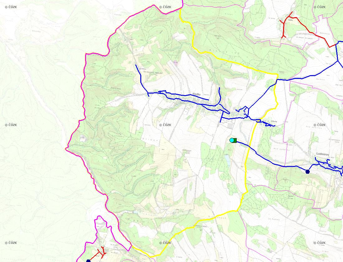 B.2 ZÁKLADNÍ INFORMACE O OBCI (části obce - ZSJ) První zmínka o obci je datována rokem 1317. Obec se rozprostírá na 1311 ha v nadmořské výšce okolo 500 m.