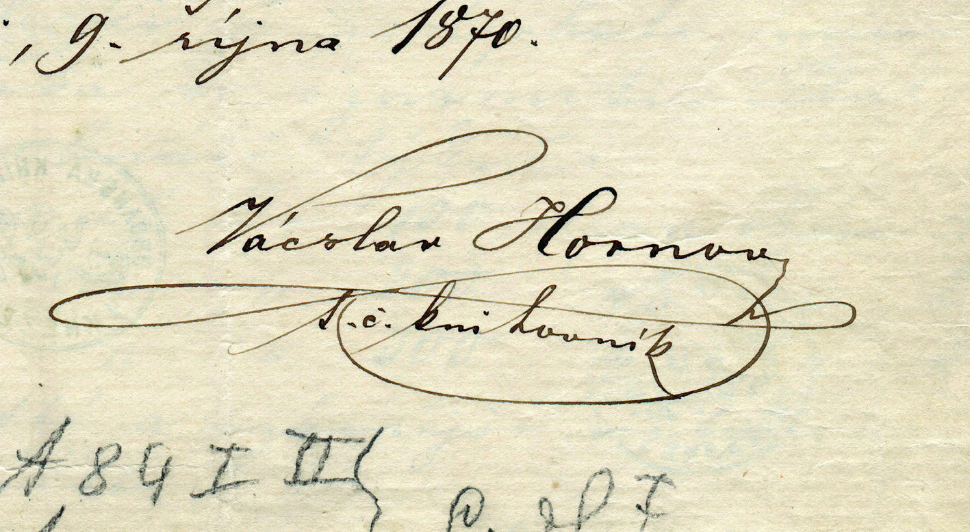 až do doby protektorátní. Antonín a jeho manželka roz. Hornofová z Kněževsi čp. 59 odstěhovali se k synovi Václavovi do Pavlova r. 1906. Tam oba zemřeli. Běh Václava Donáta: 1.
