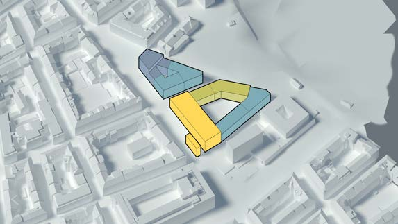 KONCEPT BLOKU Dejvice pohled přes Vltavu na Tróju Holešovický Trojúhelník Stromovka Stromovka Stromovka pohled přes Vltavu na Prahu 1 Dukelských hrdinů Libeň Předprostor Parkhotelu Dukelských hrdinů